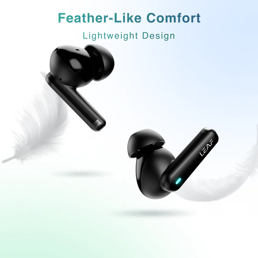 Combo: LEAF BUDS X614 ANC  + LEAF BUDS X121 (CARBON BLACK) - Image 14