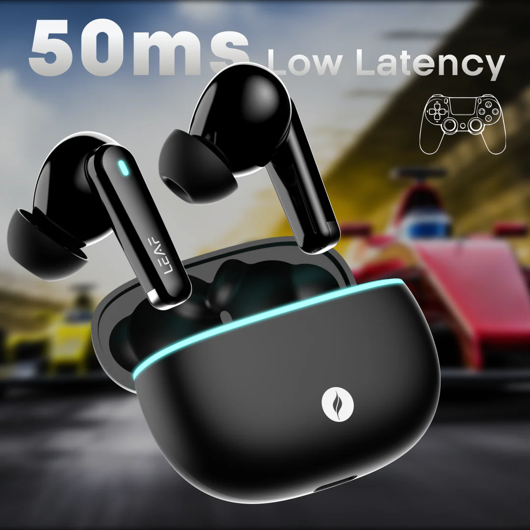 Leaf Buds X121 Wireless Earbuds (Carbon Black) - Image 7