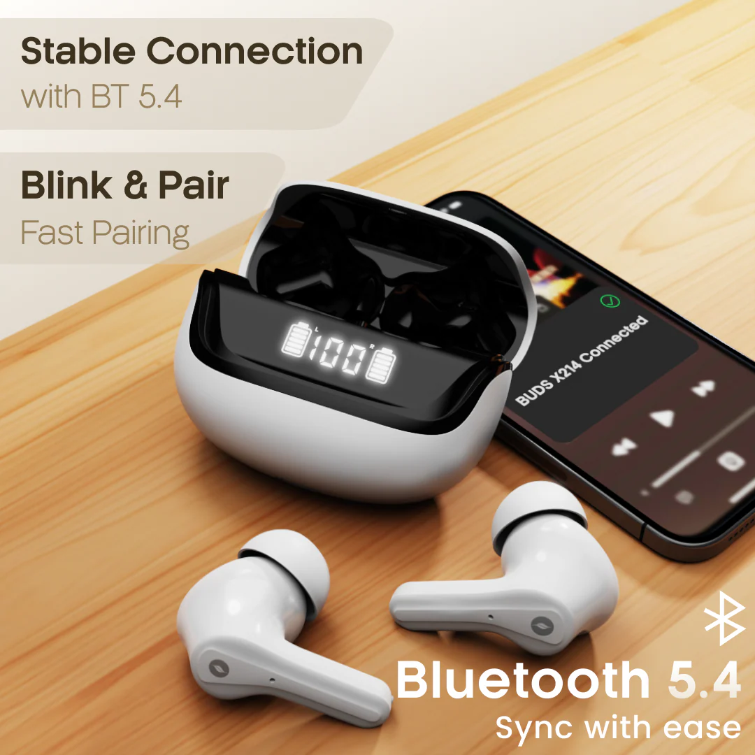 Leaf Buds X214 Wireless Earbuds (Yin Yang) - Image 6