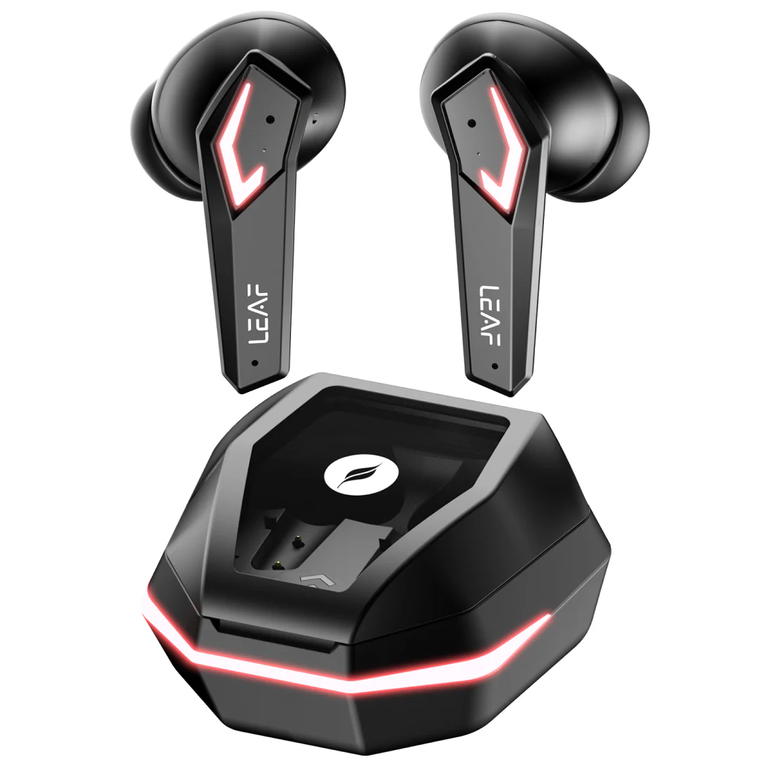 Leaf Buds X468 Wireless Earbuds (Black Spaceship)