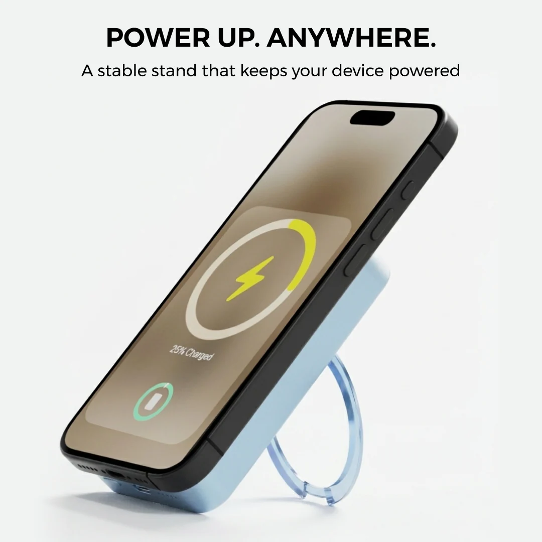 Leaf Nova Power bank (Aqua Grey) - Image 4