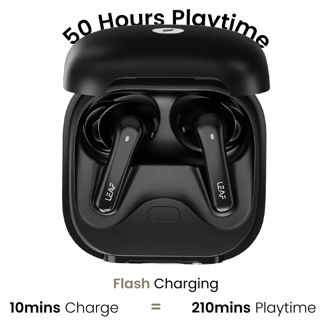 Leaf Pods X1 Wireless Earbuds with Hybrid ANC - Image 4